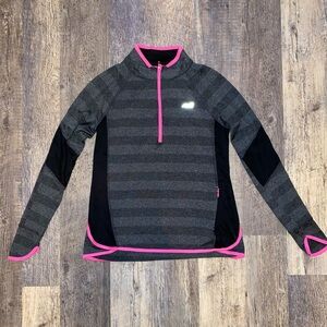 Avia Gray and Pink Long Sleeve Top